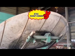 পিইডি অর্ধ-গোলাপ ইলিপসয়েডাল ডিশ শেষ 50 মিমি পুরু ইলিপসীয় মাথা 2 1 মাত্রা ASME