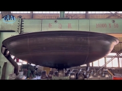 Q345r 2600mm উপবৃত্তাকার মাথা চাপ জাহাজ স্টেইনলেস স্টীল ডিশ শেষ 58mm