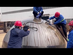 ৬৪০০ মিমি ব্যাসার্ধ SA516 GR70 গোলাকার মাথা ২০ মিমি পুরু