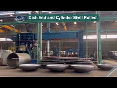 ডিশ শেষ এবং সিলিন্ডার শেল রোলড