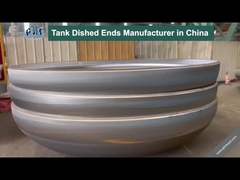 ক্রায়োজেনিক শিল্পের জন্য গরম গঠনের কার্বন ইস্পাত ডিশড হেডস