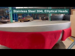 GB ASME স্টেইনলেস স্টীল ডিশ শেষ বাণিজ্যিক ইন্টারটেক ট্যাংক মাথা উপবৃত্তাকার 300mm