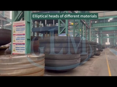 এএসএমই কার্বন ইস্পাত স্টেইনলেস স্টীল উপবৃত্তাকার শীর্ষ