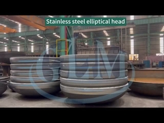 Asme 316l চাপ জাহাজ ডিশ শেষ এলিলিপসাইডাল মাথা 10000mm