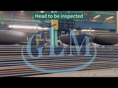 পাইপ সিলিংয়ের জন্য কাস্টমাইজড Q235 Q345 টরিস্ফেরিকাল ডিশড হেড প্রেসার ভেসেল 100 মিমি