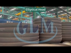 কাস্টমাইজড ASME SA517 গ্রেড A উপবৃত্তাকার ডিশ হেড ২:১ ব্যাস ১৩০০মিমি পুরুত্ব ৩০মিমি