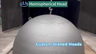 উত্তাপ এবং নিভে যাওয়া উচ্চ মানের গোলার্ধের শেষ ক্যাপ তৈরি করে।