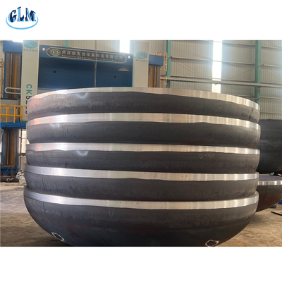 89-10000mm ব্যাসার্ধের কার্বন ইস্পাত ডিম্বাকৃতির-ডিশ-শীর্ষ এবং ধারাবাহিক শিল্প অ্যাপ্লিকেশনগুলির জন্য