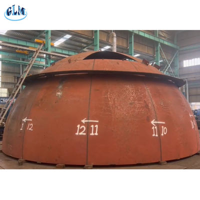 তেল ও গ্যাস শিল্পে উচ্চ তাপমাত্রার সরঞ্জামের জন্য কাস্টমাইজড বিভক্ত-অংশ গোলার্ধের মাথা