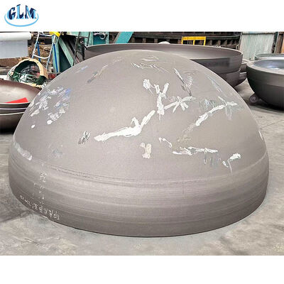 শিল্প পাত্রের জন্য ২-৩০০ মিমি পুরুত্বের উচ্চ চাপ প্রতিরোধক খণ্ডিত হেমিস্ফেরিকাল ট্যাঙ্ক হেড