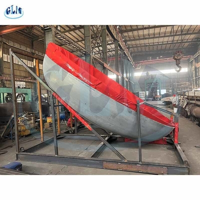 16 মিমি পুরু স্টেইনলেস স্টীল চাপ জাহাজ ক্যাপ ট্যাংক মাথা জল ট্যাংক জন্য