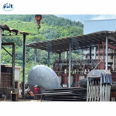 2700mm Dia স্টেইনলেস স্টীল চাপ জাহাজের জন্য আধা গোলাকার পোলিশ ডিশ মাথা