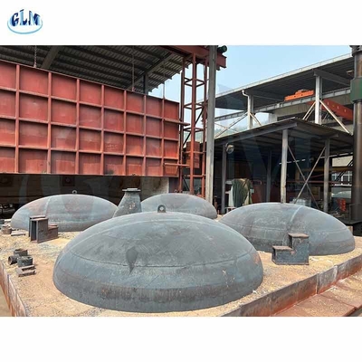 4500mm ব্যাসার্ধ 30mm বেধ কার্বন ইস্পাত উপবৃত্তাকার নীচে