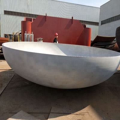 অ্যালুমিনিয়াম চাপ জাহাজ ডিশ মাথা, hemispherical ডিশ শেষ