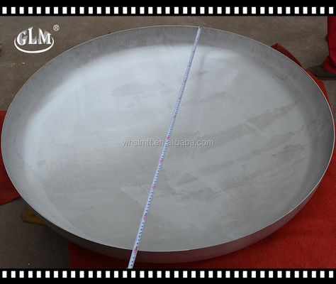 ওয়েল্ডিং প্রক্রিয়াকরণ প্রযুক্তি কার্বন ইস্পাত এলিপটিকাল ডিশ শেষ