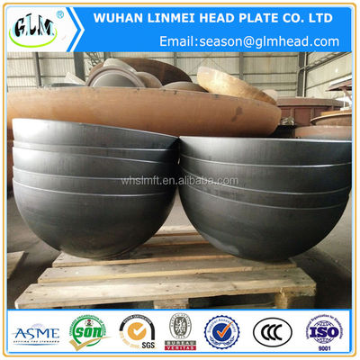 সংরক্ষণ ট্যাঙ্ক এবং বয়লারের জন্য কাস্টমাইজড কার্বন স্টিল ফ্ল্যাট ডিশড হেড