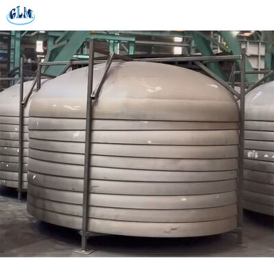 ISO9001 সার্টিফাইড এলিপটিক্যাল ডিশ হেড ২-৩০০ মিমি বেধ এবং চাপের পাত্রে ১০% হ্রাস অনুপাত