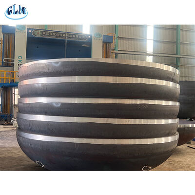 ১০০০ মিমি পর্যন্ত ভারী চাপের জাহাজের জন্য ইউটি পরিদর্শন এবং ১০% হ্রাস অনুপাত সহ এলিপটিকাল ডিশ হেড