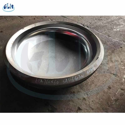 500mm 50mm তাপ চিকিত্সা কার্বন ইস্পাত ট্যাংক মাথা চাপ জাহাজ শেষ ক্যাপ gB