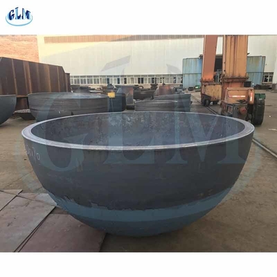 HHA 2100mm 120mm আধা গোলাকার ট্যাংক মাথা ANSI চাপ জাহাজ জন্য ডিশ শেষ