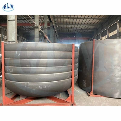 PED গোলাকার Asme Flanged এবং Dished মাথা জন্য বয়লার চাপ জাহাজ 2mm