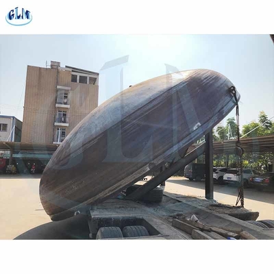 Asme 1000cm 2 থেকে 1 উপবৃত্তাকার মাথা স্টেইনলেস স্টীল ডিশ শেষ গরম গঠিত