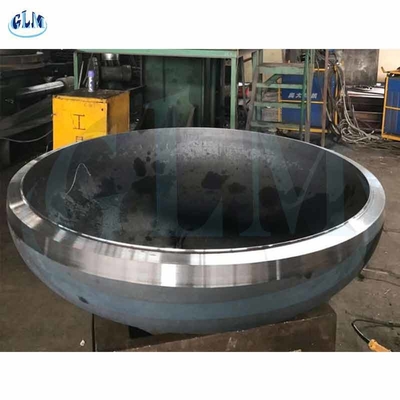 3.5 " 100mm চাপ জাহাজ ডিশ হেড অ্যালুমিনিয়াম ট্যাংক স্টেইনলেস স্টীল 304L