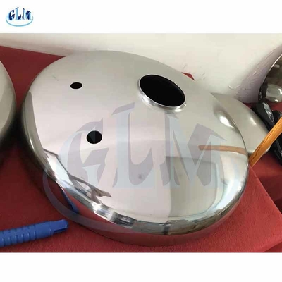 PED Asme উপবৃত্তাকার মাথা মাত্রা মুকুট ব্যাসার্ধ 89mm টরিসফিয়ারিকাল ডিশ শেষ