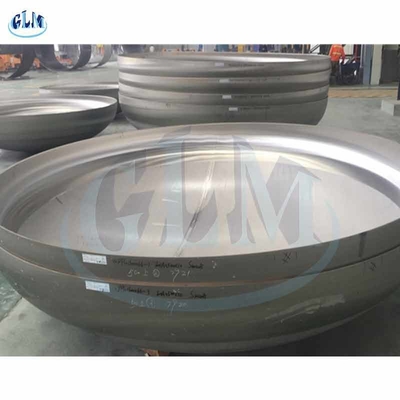 89mm 1000mm কার্বন ইস্পাত স্টেইনলেস ট্যাংক মাথা চাপ জাহাজ ডিশ শেষ