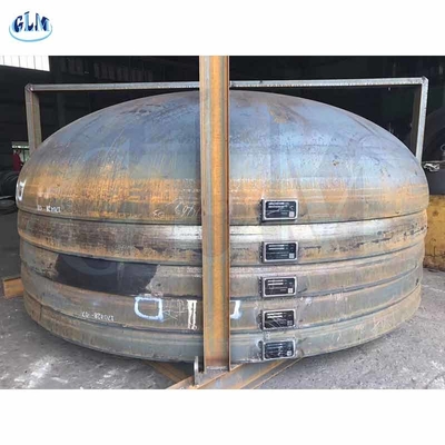 এএসএমই এলিপটিক্যাল চাপ জাহাজ ডিশ হেড টাইটানিয়াম SA36 কার্বন ইস্পাত