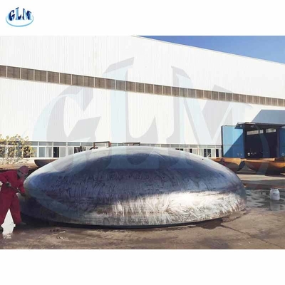 500mm 1000mm কার্বন ইস্পাত ডিশড হেডস পাইপ ফিটিংস তেল গ্যাস সংযোগকারী