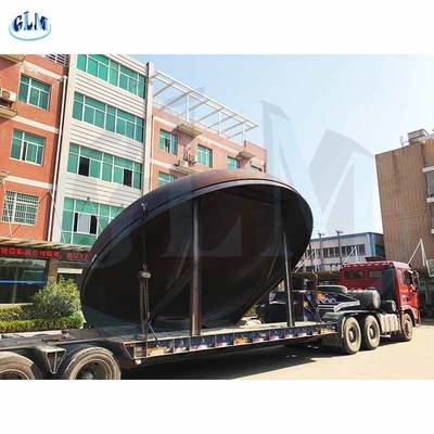 16Mn 3600mm ASME ট্যাংক এলিপটিকাল ডিশ হেড শেষ As516 Gr 70 বয়লারের জন্য