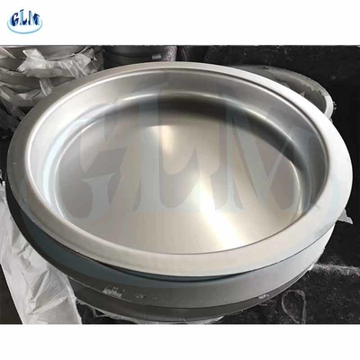 LN2 Q235 ট্যাঙ্ক ফ্ল্যাট ডিশড হেড কার্বন স্টিল 89mm 100MM