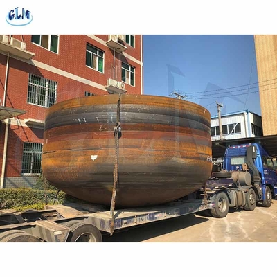 ASME SS316L চাপ জাহাজের জন্য উপবৃত্তাকার ডিশ হেড শেষ