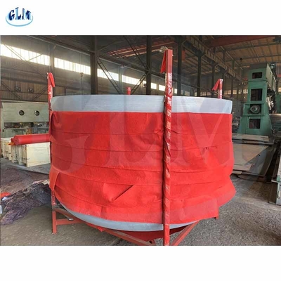 89mm SS304 SS316 স্টেইনলেস স্টীল ডিশ হেড পাইপ সিলিং জন্য Torispherical হেড