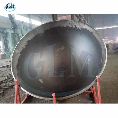 600mm গোলাকার মুকুট উপবৃত্তাকার মাথা পাইপ শেষ ক্যাপ স্টিল টিউব জন্য স্টেইনলেস