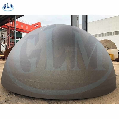 SUS304 25mm Corten Steel Dished এবং Flanged স্টেইনলেস স্টীল Dished ট্যাংক মাথা