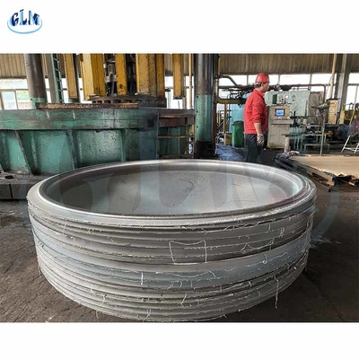 Ss304 ফ্ল্যাট ডিশ হেড 400mm স্টেইনলেস স্টীল প্রোপেন ট্যাংক জন্য ডিশ শেষ