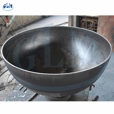 ASME VIII চাপ জাহাজ গম্বুজ শেষ Q235 স্টীল ট্যাংক জন্য Dished মাথা Seamless পাইপ
