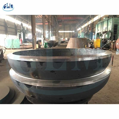 BQ উপবৃত্তাকার 350mm চাপ জাহাজ শেষ ইস্পাত পাইপ ক্যাপ ঝালাই উত্তাপ প্রতিরোধ 10000mm