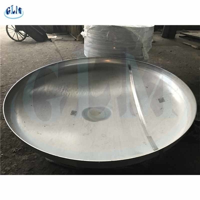 SA516 Gr60 89mm ফ্ল্যাট ডিশ হেডস GB স্টেইনলেস স্টীল ডিশ ট্যাংক