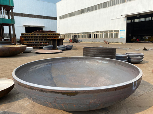 Asme 316l চাপ জাহাজ ডিশ শেষ এলিলিপসাইডাল মাথা 10000mm