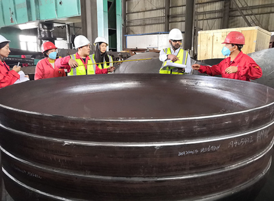 ASME 1000MM স্টেইনলেস স্টীল ডিশ হেড