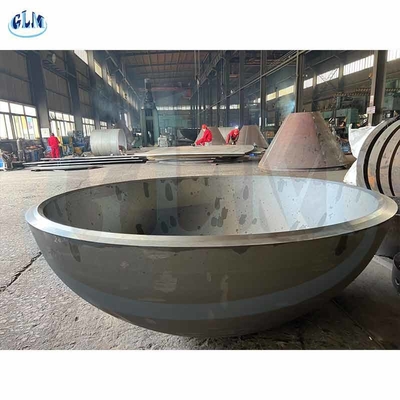 ঢালাই সেমি এলিলিপসাইডাল হেড স্টেইনলেস স্টীল flanged এবং plated মাথা কভার