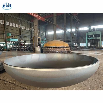 ASME সেমি এলিলিপসাইডাল হেড ও.ডি 3000mm 6thk ((মিনিট) রাসায়নিক স্টোরেজ ট্যাংক জন্য