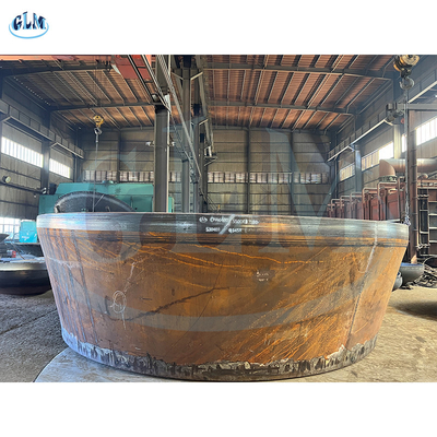 SA516 Gr.70N Clad Cone Dished Head 5500mm ব্যাসার্ধ