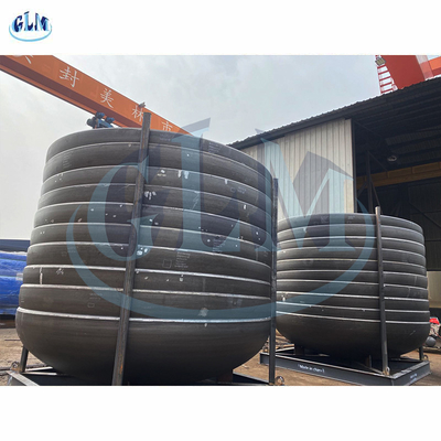 SA516 GR70 সেমি এলিলিপ্টিক হেড 5000mm ব্যাসার্ধ 18mm বেধ