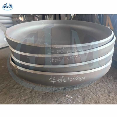 কার্বন ইস্পাত এলিপটিক্যাল ট্যাঙ্ক মাথা 1268mm ব্যাসার্ধ 16mm বেধ