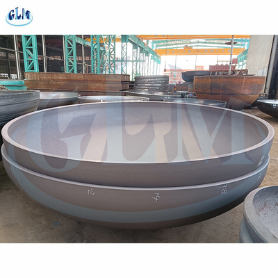 আধা উপবৃত্তাকার ট্যাংক মাথা 2800mm ব্যাসার্ধ 42mm বেধ