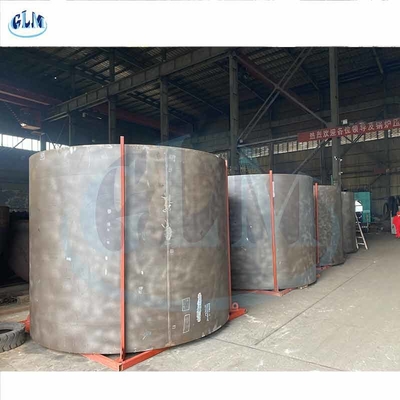 কাস্টম স্ট্যাম্পড বা প্রেসড ASME / PED শেল কার্বন ইস্পাত ডিশ ট্যাঙ্ক মাথা